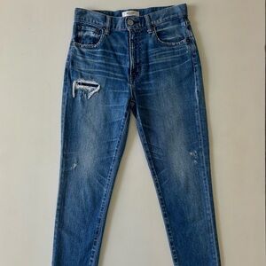 MOUSSY VINTAGE Distressed Skinny Jeans Medium Wash Denim Size 27